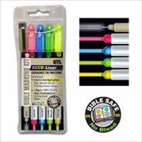 G T Luscombe 129001 Bible Study Accu Liner Bible Marking Kit