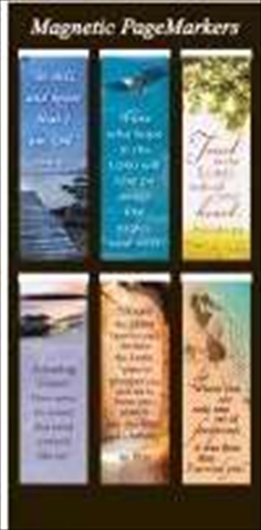 Bookmark Pagemarker Magnetic Be Still Set Of 6