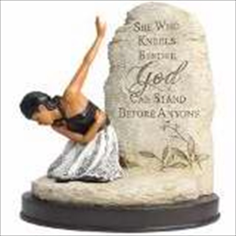 Picture of African American Expressions 216979 Figurine She Who Kneels