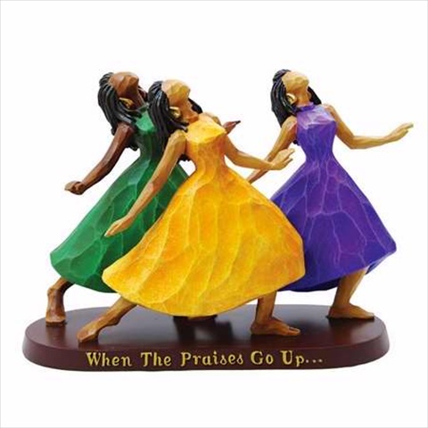 Picture of African American Expressions 119019 Figurine Praises Go Up