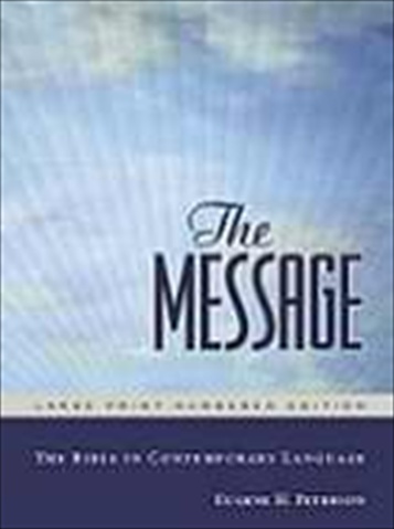 958455 Message Numbered Edition Large Prt Hc