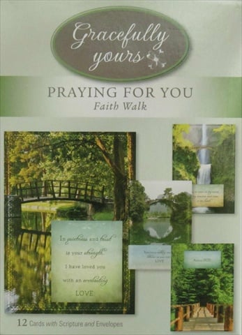 Picture of Artbeat Of America 128125 Card Boxed Pray For You Faith Walk No. 122 Box Of 12