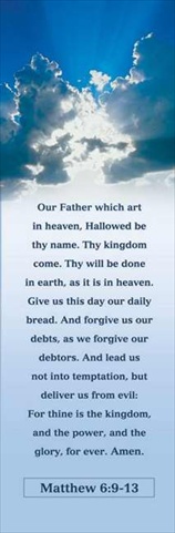 Picture of B & H Publishing Group 467755 Bookmark Lords Prayer Adult