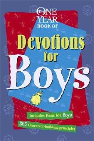 496206 One Year Book Of Devotions For Boys V1