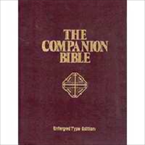 Kjv Companion Bible Large Prt Brg Hc