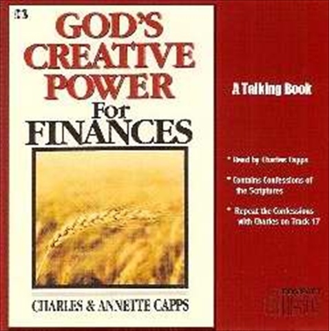 Picture of Charles Capps Ministries 4436 Bktrax Disc Gods Creative Power For Finances