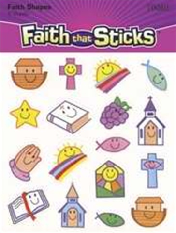 Sticker Christian Symbol Smiles 6 Sheets Faith That Sticks