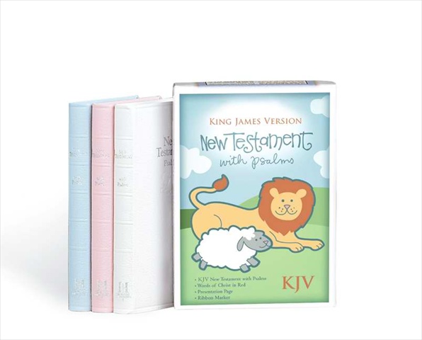 Kjv Babys New Testament With Psalms Pink Imit