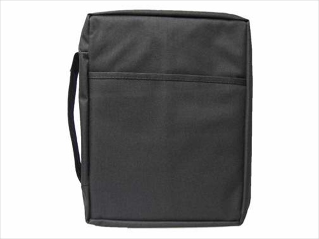 53346 Bi Cover Economical Bible Case Medium Black