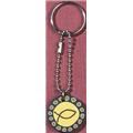 Solid Rock Jewelry 765025 Key Chain Yellow Fimo Disk Wwjd Ichthus Solid Rock Jewelry 765025 Key Chain Yellow Fimo Disk Wwjd Ichthus