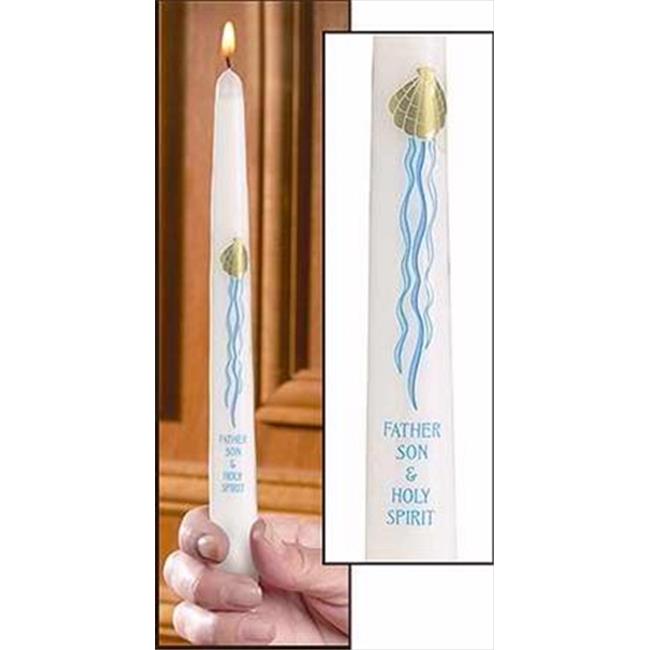 Will & Baumer 64722 Candle Baptismal Three In One 0.87 x 10