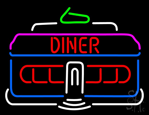 Everything Neon N1005243 Diner Car LED Neon Sign 15 x 19  inches
