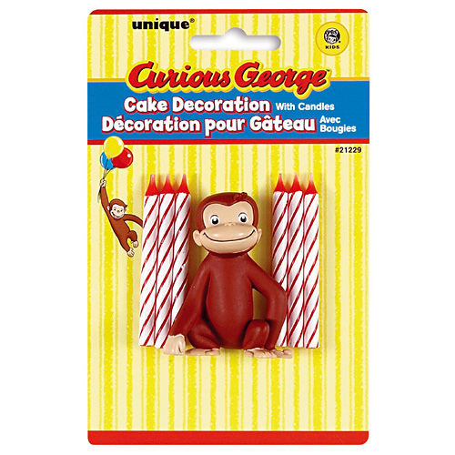 Picture of Curious George 21229 Cake Decoration