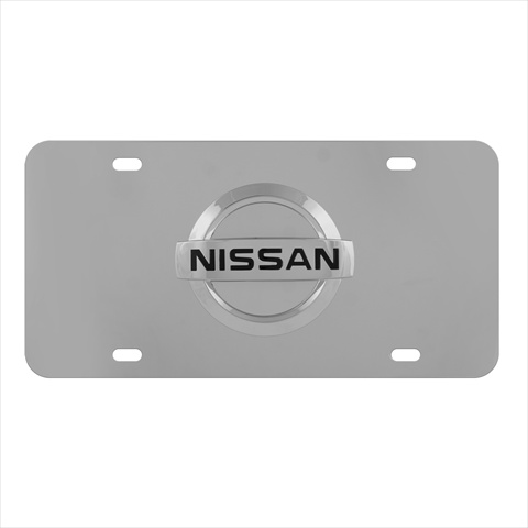Nissan Chrome 3D Plate