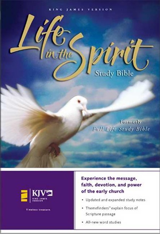 577579 Kjv Life In The Spirit Study Bible Hc -  Zondervan