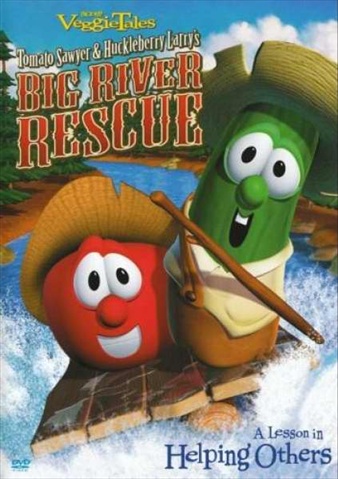 Picture of Big Idea Productions 885791 Dvd Veggie Tales Tomato Sawyer &Huckleberry Larry
