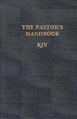 161180 Pastors Handbook Kjv