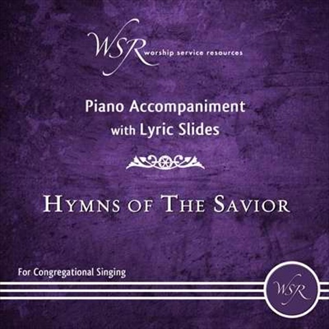 Picture of Worship Service Resources 127258 Disc Hymns Of The Savior Piano Accompaniment With Lyric Slides Dvd