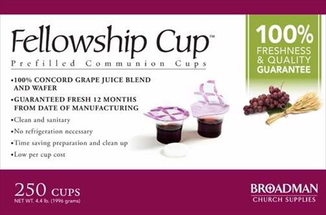 Picture of B & H Publishing Group 63430 Commun Fellowship Cup Prefilled Juice Wafer Box Of 250