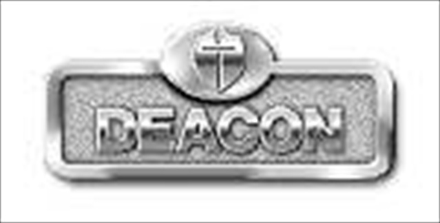 Picture of B & H Publishing Group 466055 Badge Deacon With Cross Magnetic Silver