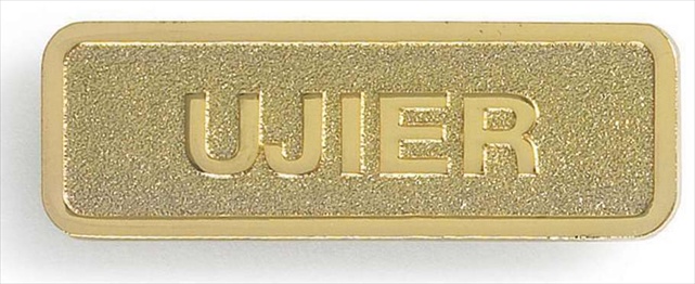 Picture of B & H Publishing Group 466116 Span Badge Usher Magnetic Brass