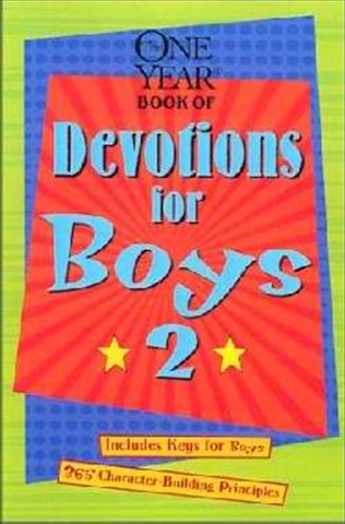 49014X One Year Book Of Devotions For Boys V2