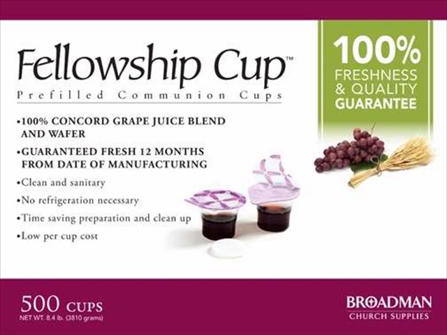 Picture of B & H Publishing Group 63431 Commun Fellowship Cup Prefilled Juice Wafer Box Of 500