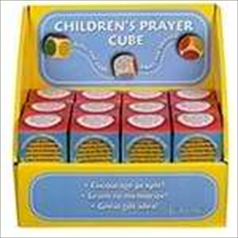 Picture of Christian Brands 128633 Display Prayer Cube Childrens Prayers With Gift Box