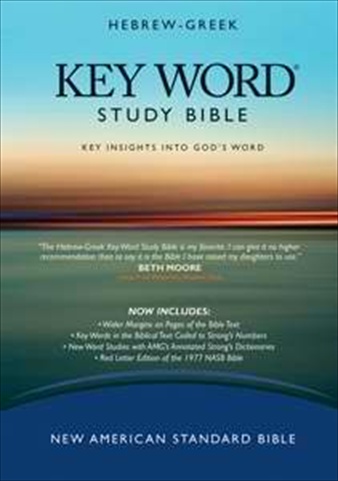 Picture of Amg Publishers 117500 Nas Hebrew Greek Key Word Study Hc New