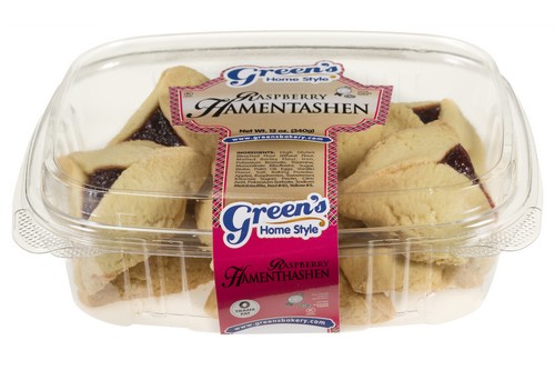 Picture of Greens Raspberry Hamentashen - Pack Of 3