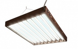 Picture of Hydrofarm FLP48 T5 Designer 4Ft 8 Tube Fixture With Bulbs