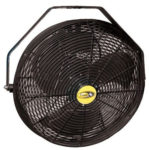 Picture of J and D POW18B 18 In. Black Indoor & Outdoor Wall&#44; Ceiling&#44; Or Pole Mount Fan