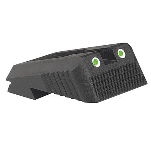 Picture of Kensight 860-222 Kimber Fixed Trijicon Tritium Insert Night Sights Serrated Blade