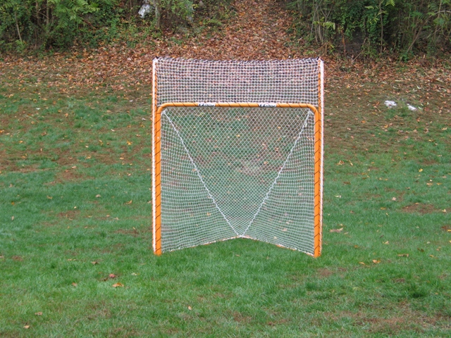Picture of EZGoal 87771 Folding Lacrosse Goal With Backstop & Targets
