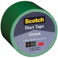 Picture of 3M 1005-GRN-IP 1.5 in. x 5 yd. Green Cloth Tape