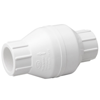 B & K Industries 101-606 1.25 in. Check Valve Pvc solvent