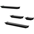 Knape & Vogt 0139-BK4 Shelf Decor Wall Cube - Black, 4 Piece Knape & Vogt 0139-BK4 Shelf Decor Wall Cube - Black, 4 Piece