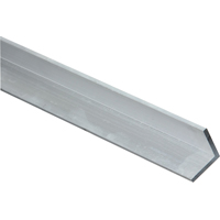 247411 48 x .12 x 1 In. Aluminum Solid Angle