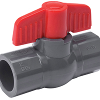 107-605 Ball Valve Schedule 80 1 in. Solvent