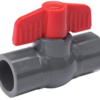 107-606 Ball Valve Schedule 80 1.25 in. Solvent