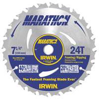 Picture of Irwin 14130 7.25 In. 24 Tooth ATB Decking Saw Blade