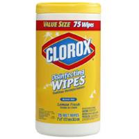 Clorox Company 1628 Disinfecting Wipes Lemon 75Ct