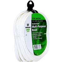 Picture of The Lehigh Group 16365 Rope Nylon Braid .25 x 100 Ft