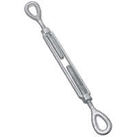 Picture of Stanley Hardware 177394 Eye-Eye Turnbuckle&#44; Forged Galvanized - .375 x 6