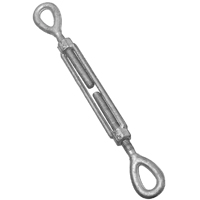 Picture of Stanley Hardware 177402 Eye-Eye Turnbuckle&#44; Forged Galvanized - .5 x 6