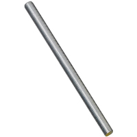 179374 Steel Rod Thread Zinc Coarse, Yellow