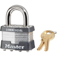 Picture of Master Lock 1KA2081 1.75 4 Pin Tumbler Steel Padlock