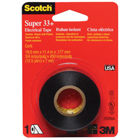Picture of 3M 200 Super 33 Plus Electrical Tape .75 x 450 In.