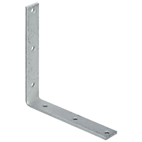 220236 Corner Brace Galvanized 8 x 1.25 In.