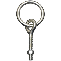 220624 Hitching Ring With .37 x 3.75 In. Bolt